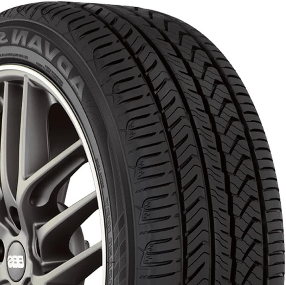225/45R17 94W XL YOKO ADVAN SPORT AS PLUS BW | Passenger High Performance All Season Traction 94W Rated Extra Load