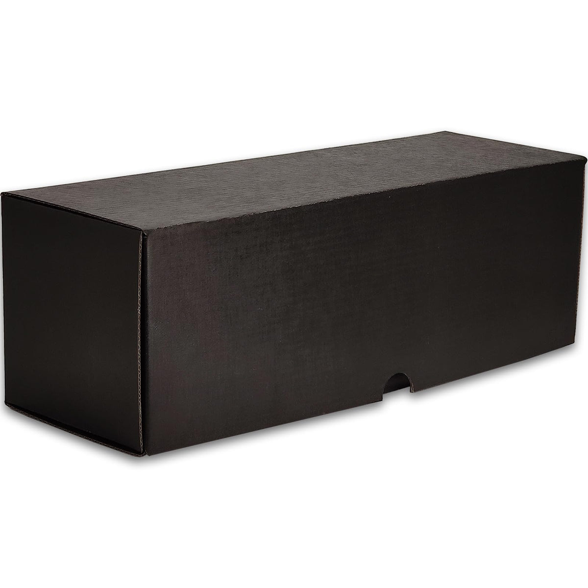 12x6x4 Shipping Boxes Black Mailer Corrugated Cardboard Box Set of 25