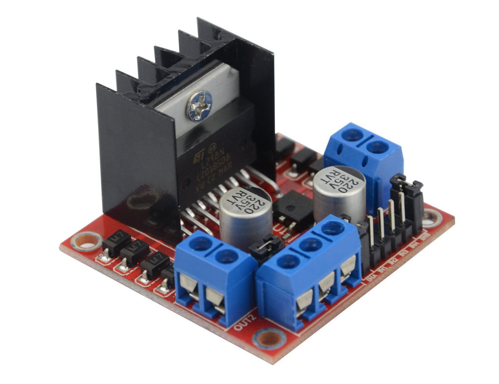 WMYCONGCONG 5 PCS L298N Motor Drive Controller Board Module Dual H Bridge DC Stepper Module