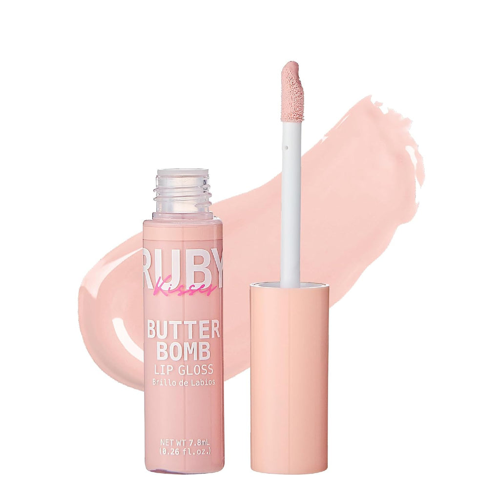 Butter Bomb Lip Gloss, High-Shine Non-Sticky Hydrating Plumping
