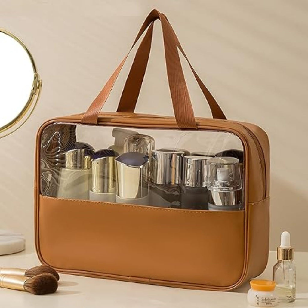 57Pcs Brown Makeup Brushes Set Professional with Case Premium Synthetic for Foundation Concealer Blush Eye Shadow