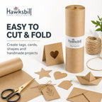 Kraft Paper Roll 500mm x 50m Recyclable Brown Gift Roll