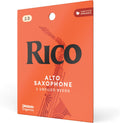 Rico Organic Alto Saxophone Reeds, Strength 2.0, 3 Pack | Rico Organic Alto Saxophone Reeds provide consistent