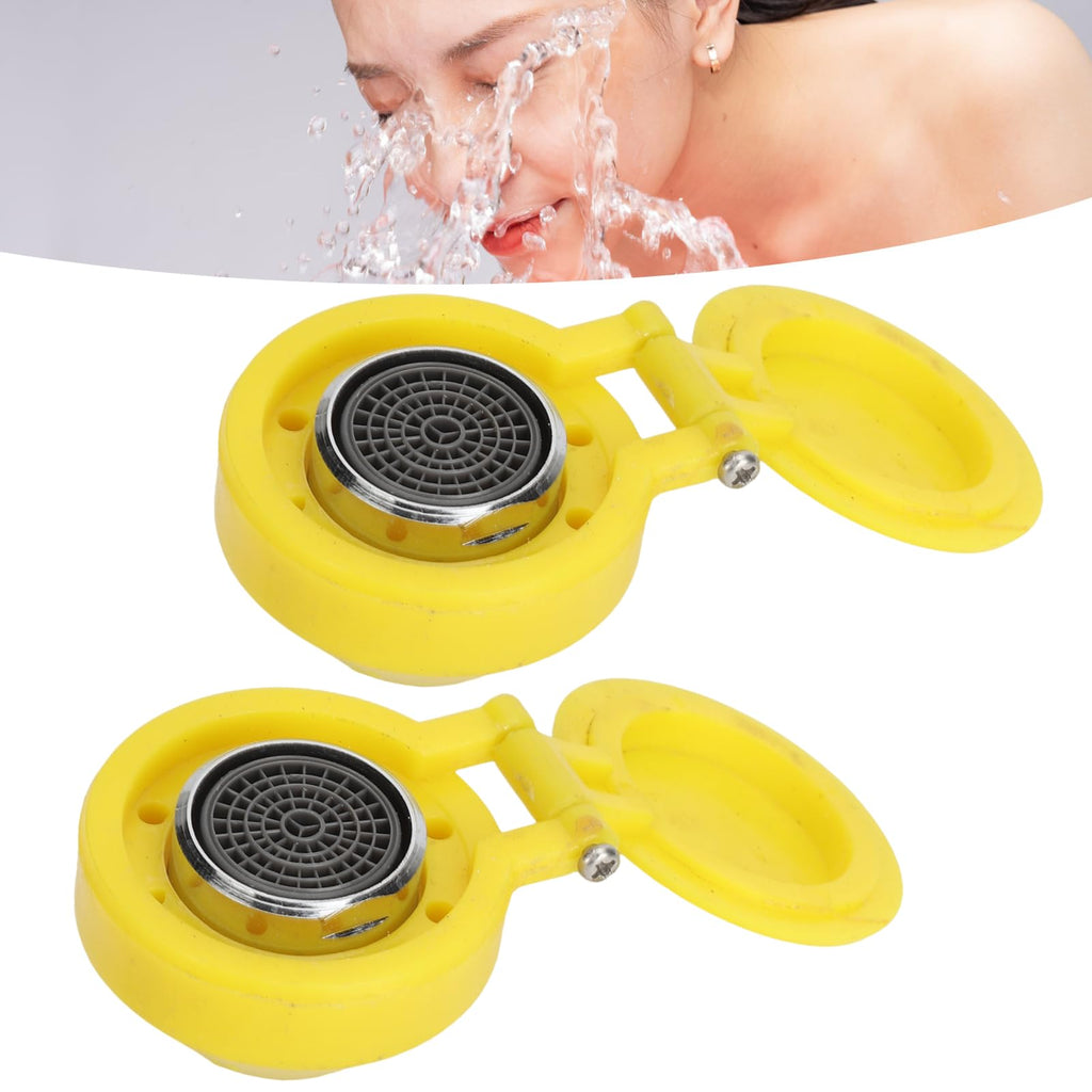 Eye Wash Spray Head, 304SS+ABS, 14mm, 2Pcs
