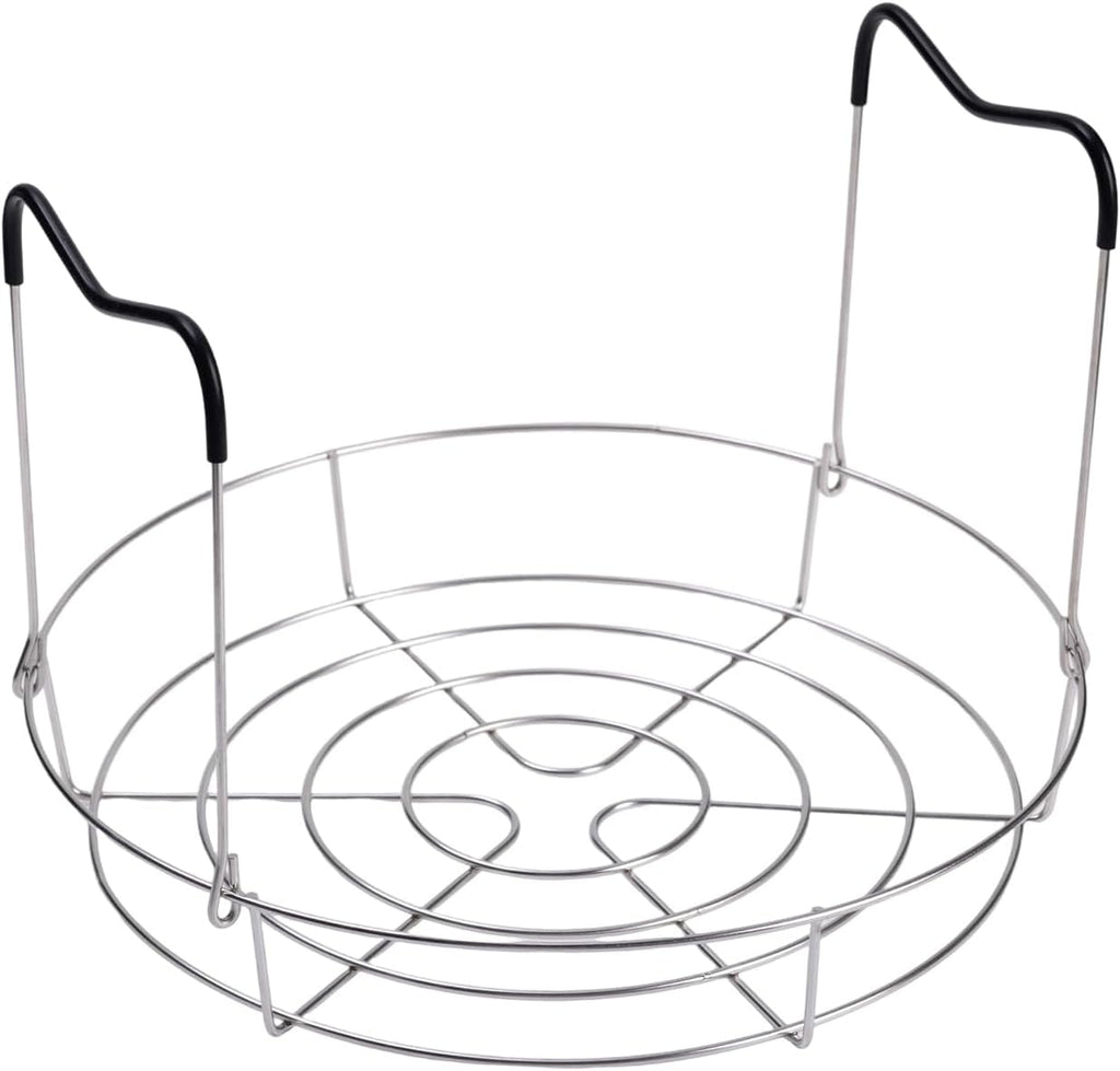 12in Stainless Steel Canning Rack, Heat Resistant Silicone Handles