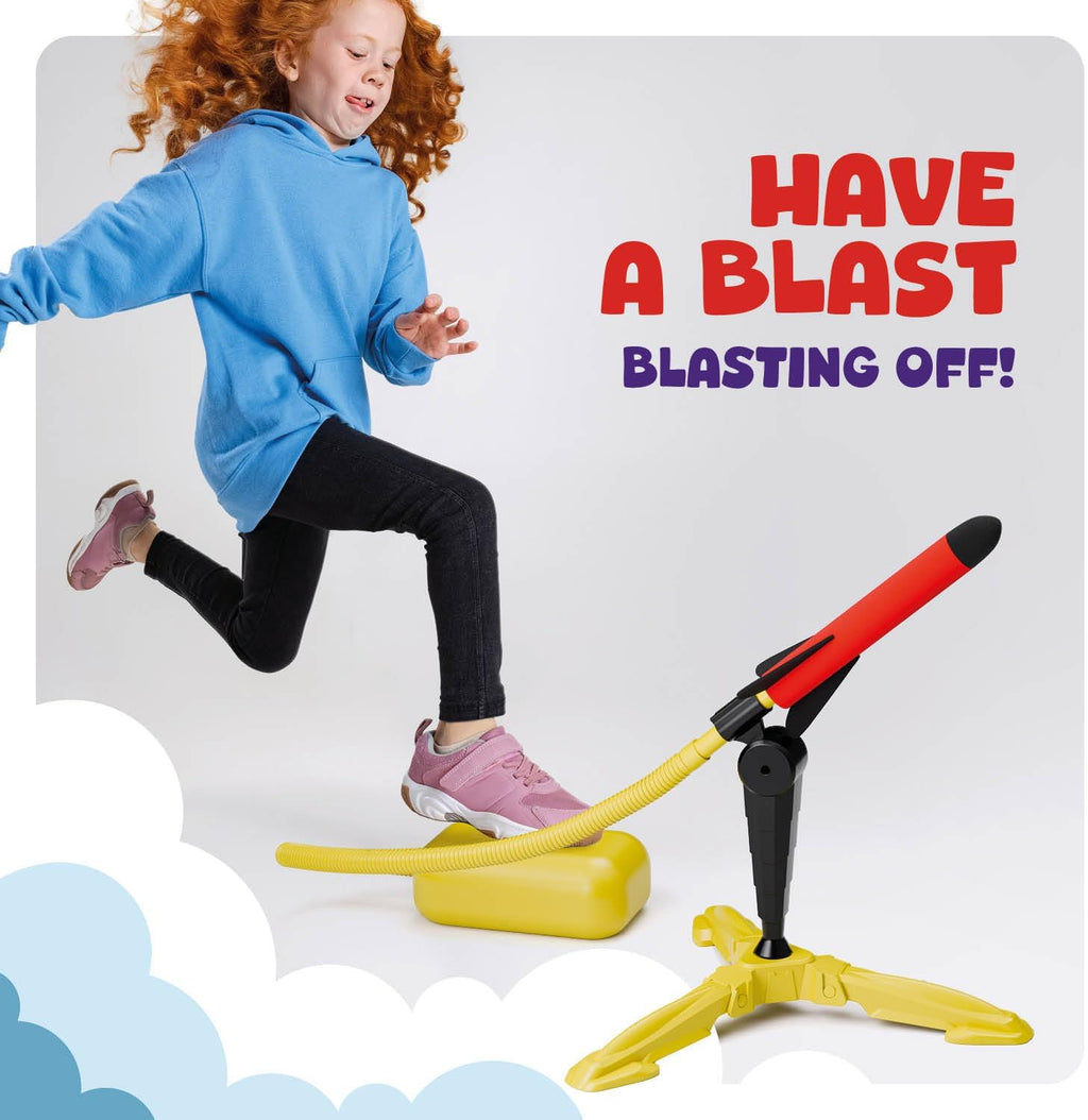 Rocket Launcher for Kids - Outdoor Toys for Kids Ages 4-8 Years - 3 4 5 6 7 Year Old Boy Birthday Gift - Rockets Kids