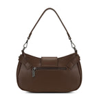 Wrangler Shoulder Bag for Women Western Small Purse Handbag Patchwork Coffee
