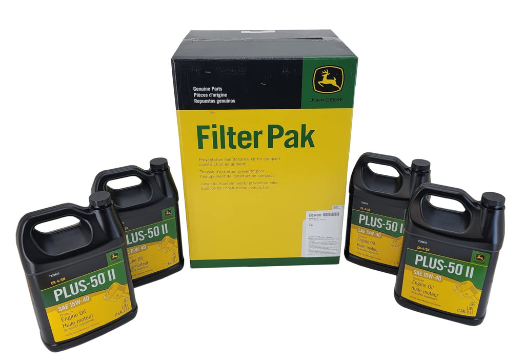John Deere Genuine 26G Oil/Filter Pak Kit AT534505A