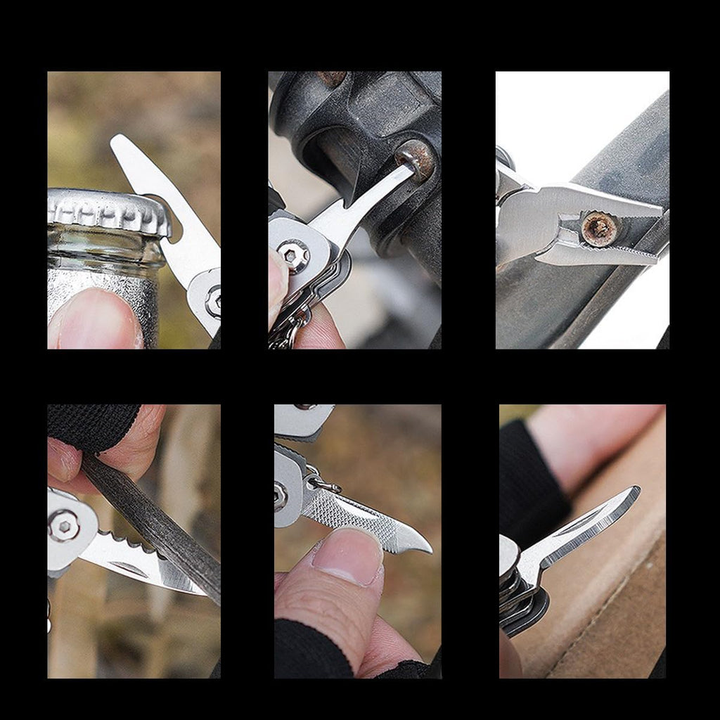 Small Multitool Pliers,Outdoor Pocket Multitools Mini Pliers | Best Gifts for Mens, Boys, Birthdays, Christmas