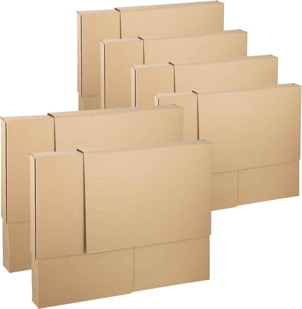 6 Sets 16 Pcs TV Moving Box Adjustable Up to 62" TV, Picture/Paint/Mirror Moving Boxes for Protecting Screen