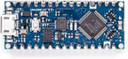 Arduino Nano Every with Headers [ABX00033] - Compact ATmega4809 Microcontroller with Micro USB, 20 Digital I/O, 6 Analog Inputs, and Easy Prototyping for DIY Projects