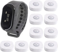 Wireless Calling System, Caregiver Pager, 1 Wrist Watch 10 Buttons