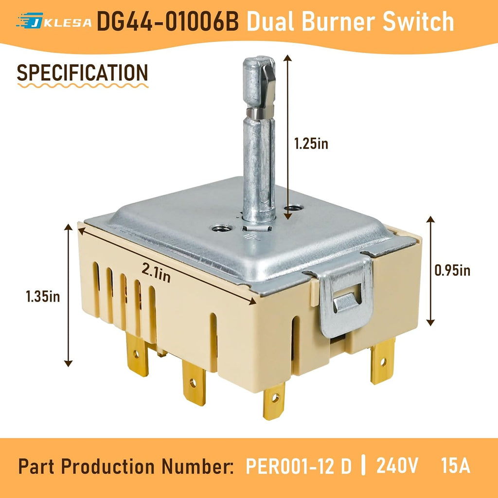 DG44-01006B PER001-12 D Range Dual Surface Element Control Switch