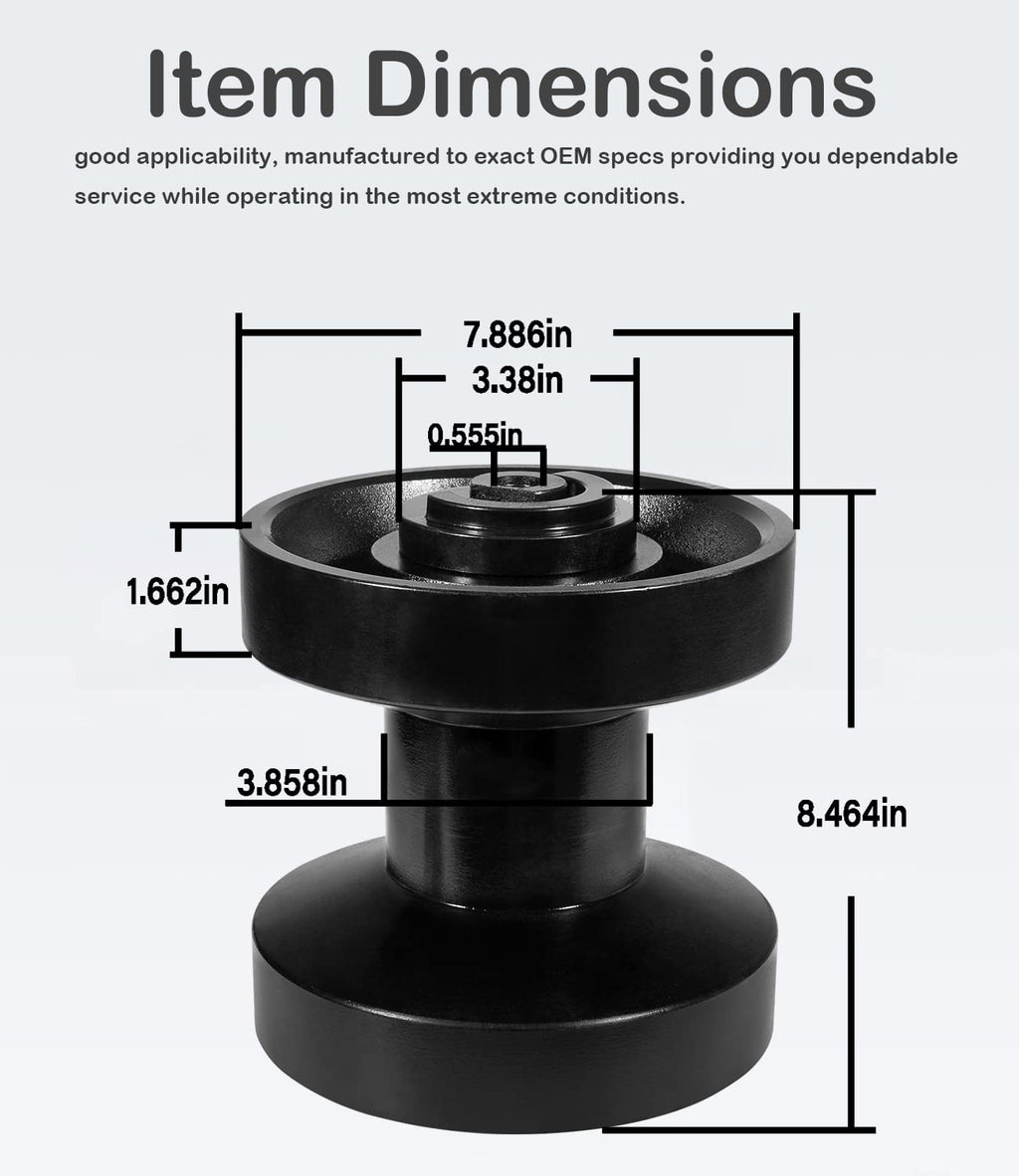08801-30000 Bottom Track Roller for Takeuchi TL130 TL230 TL8 TL126 TL26-2