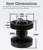 08801-30000 Bottom Track Roller for Takeuchi TL130 TL230 TL8 TL126 TL26-2