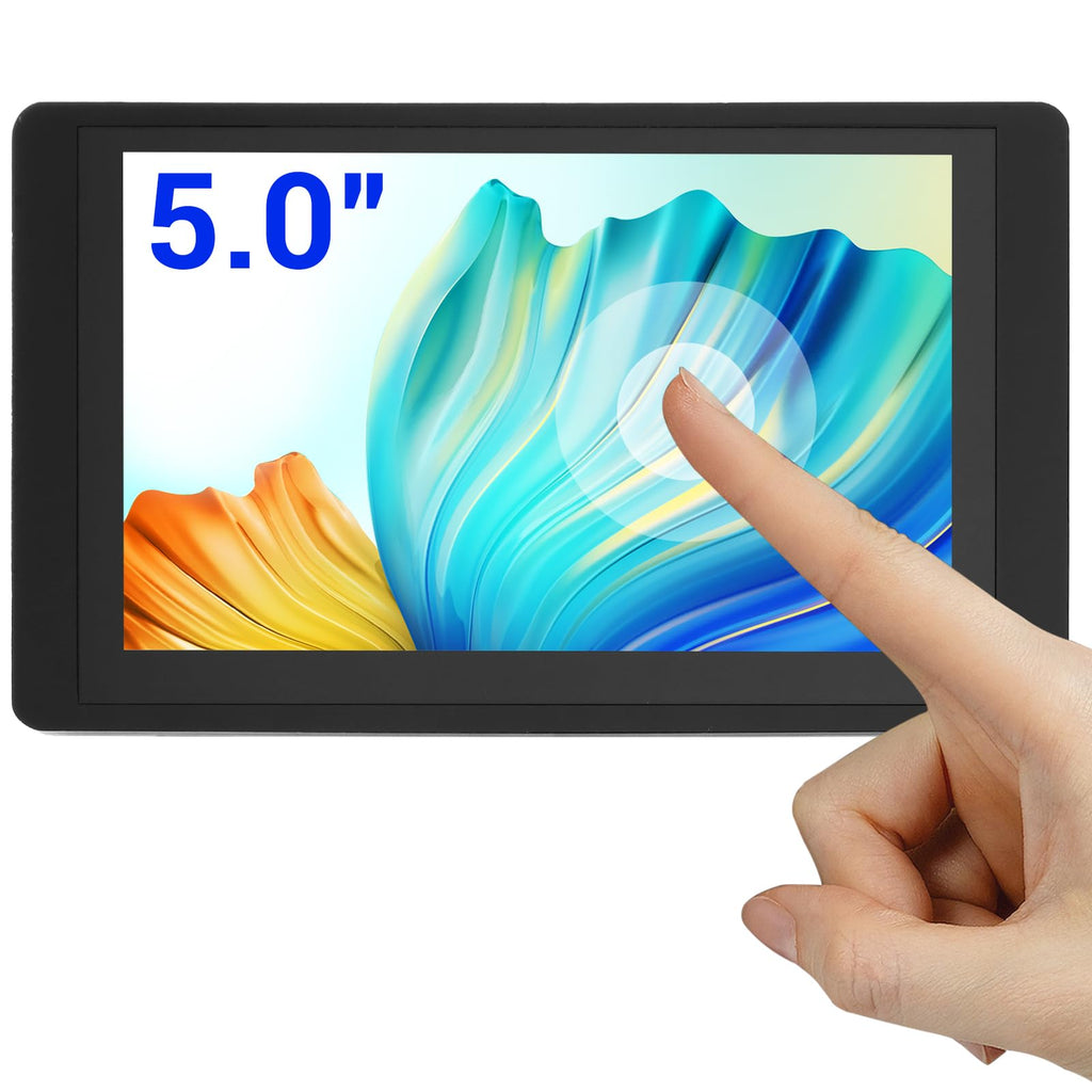 ESP32 Display 5 Inch HMI Basic RGB TFT LCD Touch Screen with Acrylic Case
