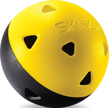 Limited-Flight Practice Impact Golf Balls, 12 Pack,Yellow