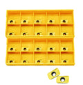 20PCS APMT1135 Yellow Carbide Inserts Turning Inserts Lathe Inserts Replacement Indexable Cutting Tools-XUHAI