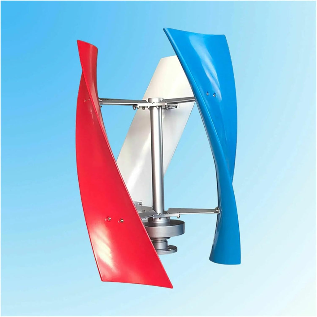 400W 3Blades Vertical Axis Wind Turbine Generator Kit MPPT Controller | Converts wind energy into electrical power