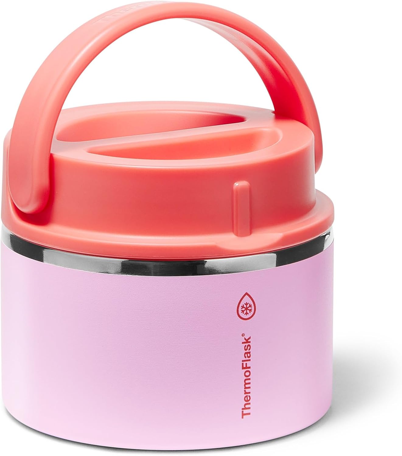 Insulated Food Jar with Leakproof Lid (12 oz, Spring Blossom) - Stainless Steel Food Containers for Hot & Cold Meals