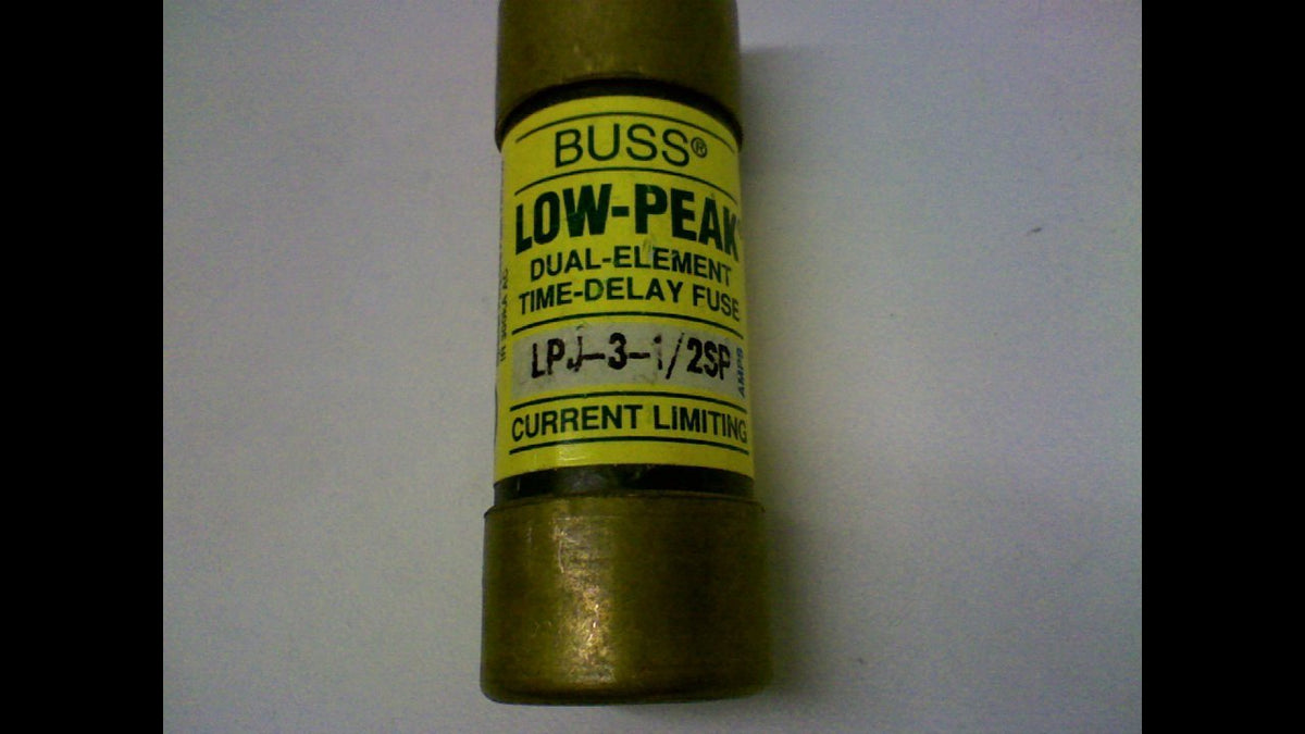 Cooper Bussmann LPJ-3-1/2SP Class J Low-Peak Time Delay Fuse
