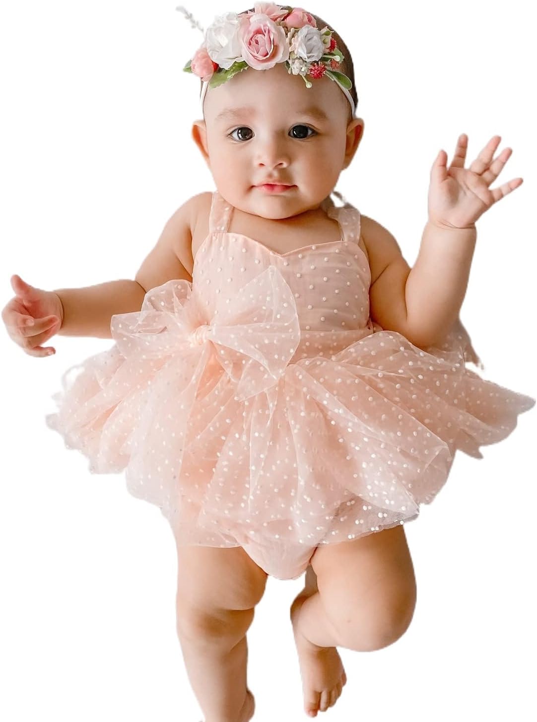 Baby Girl Summer Sleeveless Romper Dress
