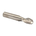 Drill America 1/32" Carbide 2 Flute Single End Ball End Mill, MMO Series