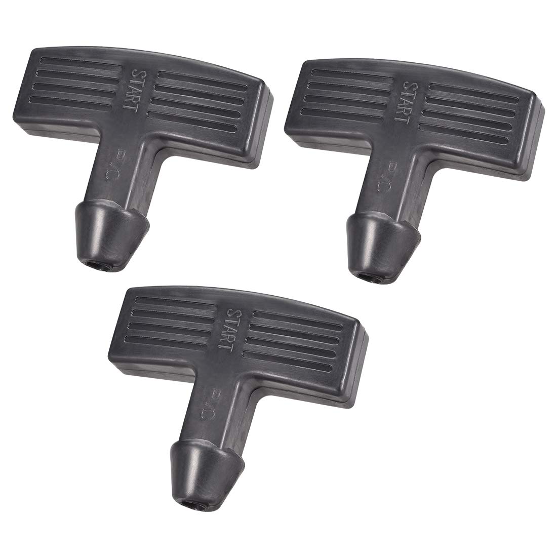 uxcell 3Pcs Recoil Handle Pull Start Rubber Replacement Machine Fitting
