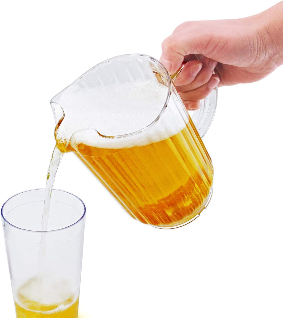 Commercial Polycarbonate Water Pitcher, 60 oz, Clear