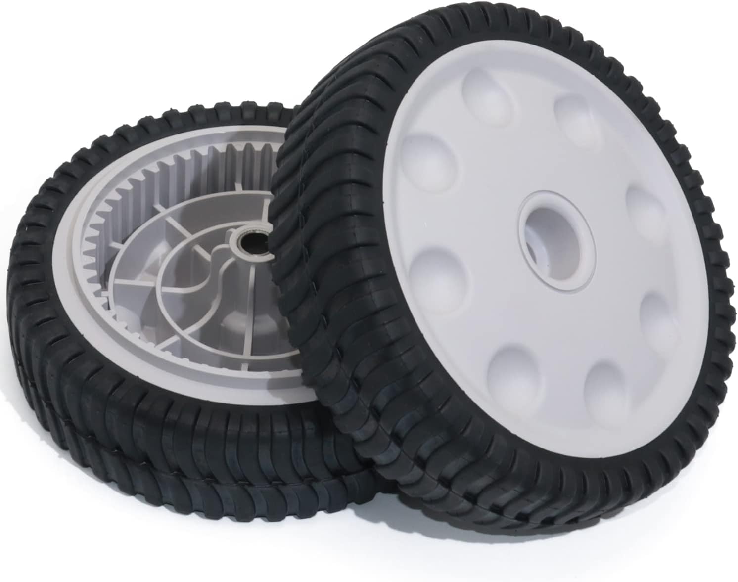 734-04018 Lawn Mower Wheel 2 Pcs 8" Push Mower Front Drive Wheel Replace for Troy Bilt TB240 734-04018B 12AV569Q597