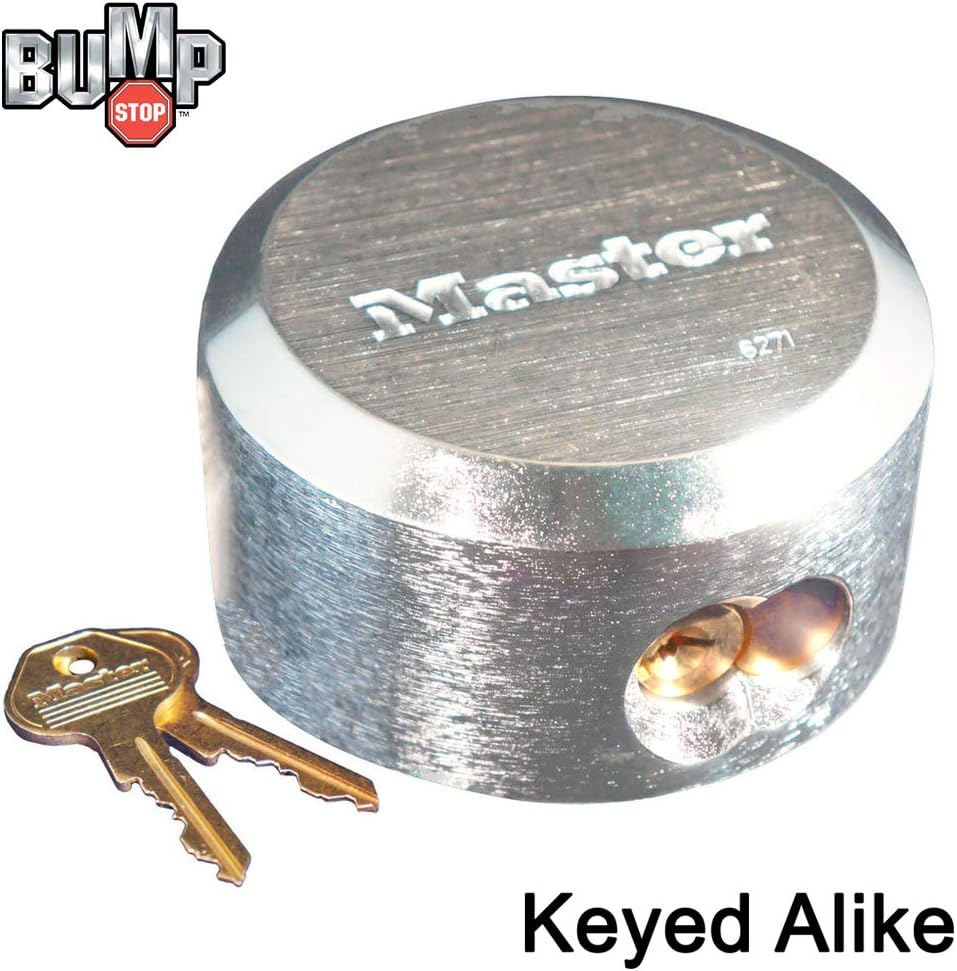 Pro Series Hidden Shackle Padlocks, Keyed Alike 6271NKA-1 w/ BumpStop Technology