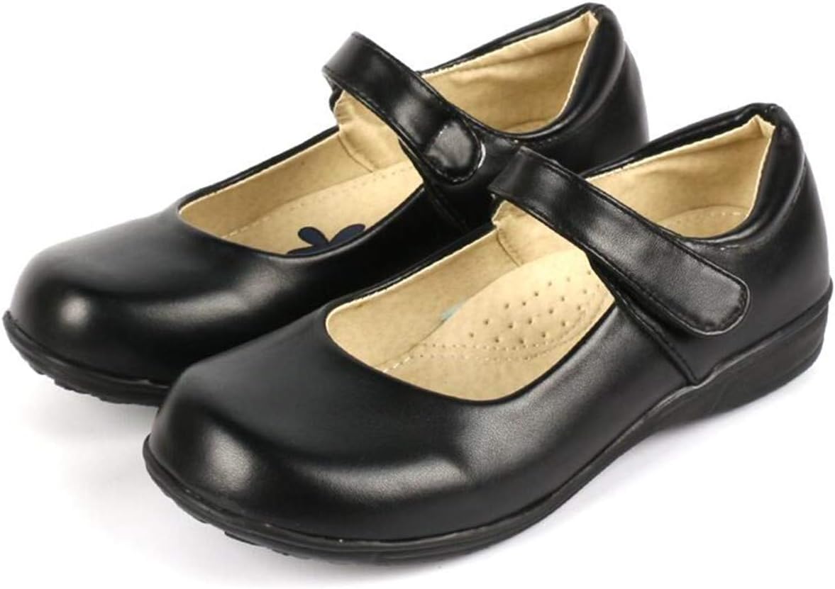 Girl's Strap School Uniform Dress Shoe Mary Jane Flat (Toddler/Little Kid/Big Kid)
