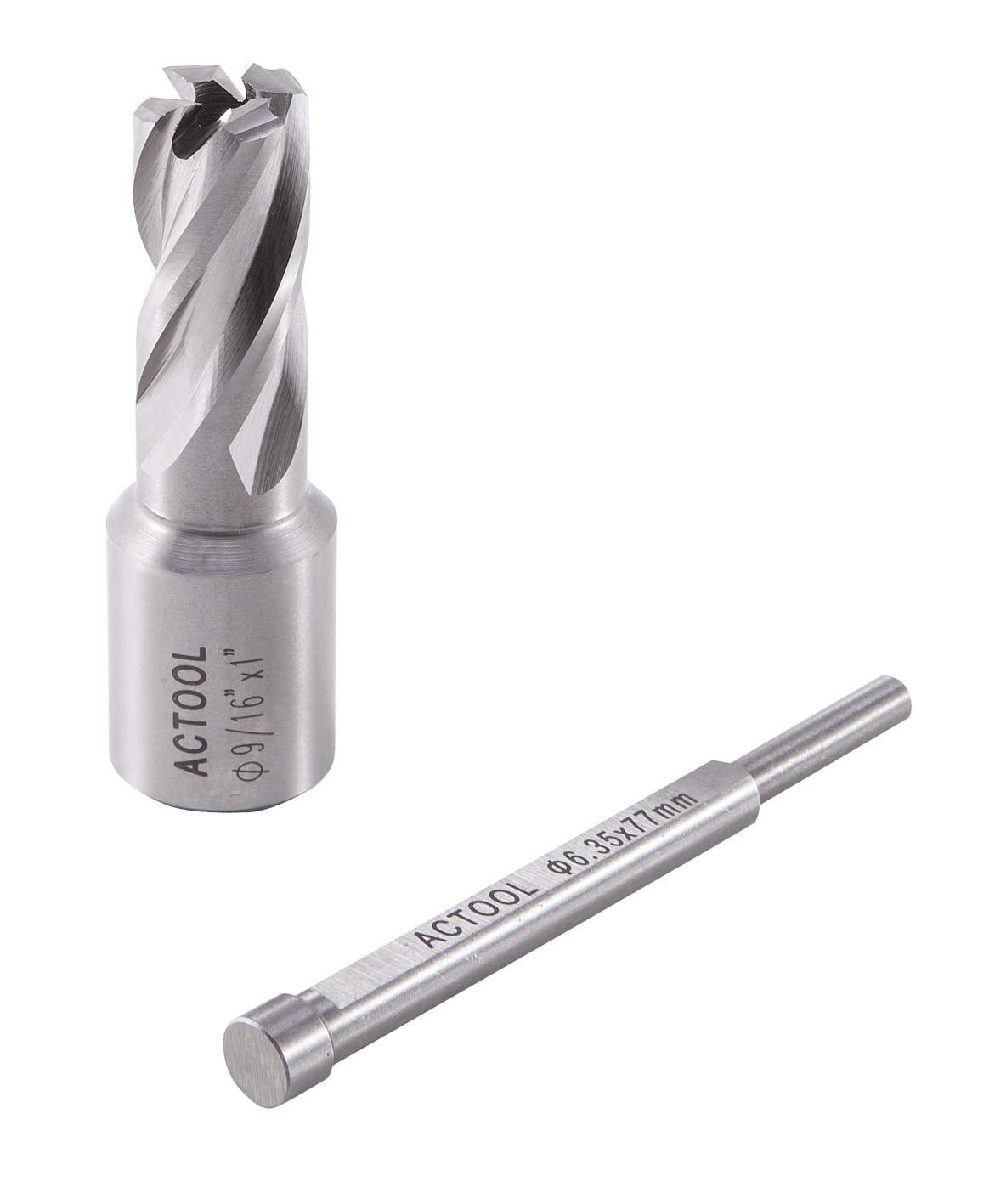 9/16" Diameter × 1" Depth of Cut HSS ANNULAR Cutter with 3/4'' Weldon Shank
