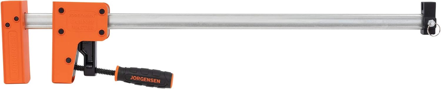 JORGENSEN 8024 Cabinet Master 24 Inch 90 Degree Parallel Steel Bar Clamp
