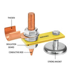 BAYTORY Upgrade Magnetic Welding Support Ground Clamp Tools