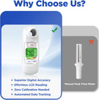 Bluetooth Peak Flow Meter, Digital PEF FEV1 Monitor for Asthma