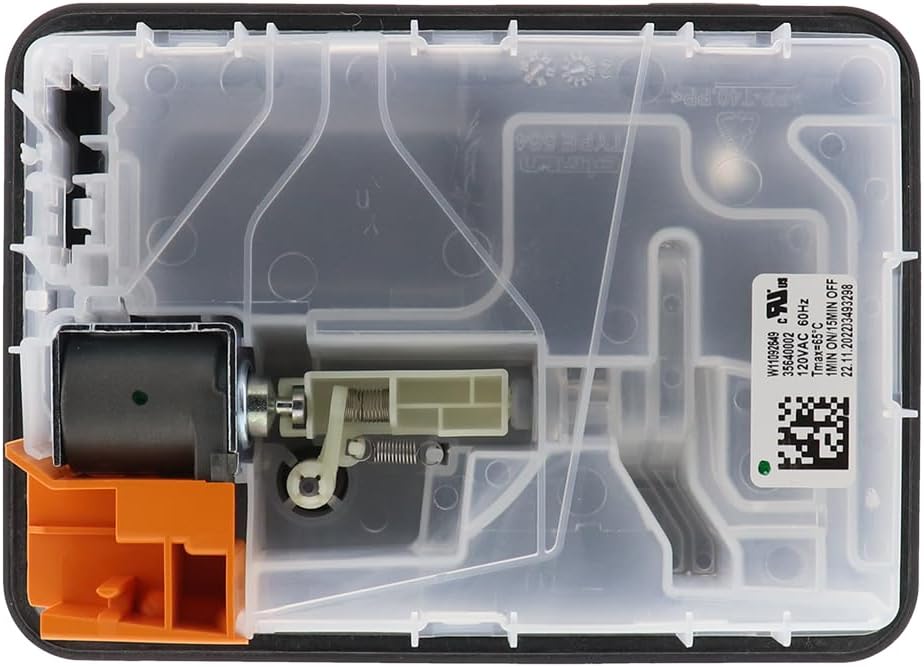 W11412300 Dishwasher Detergent Dispenser Replacement for Whirlpool, Kenmore, KitchenAid, Maytag - Replaces W11092649