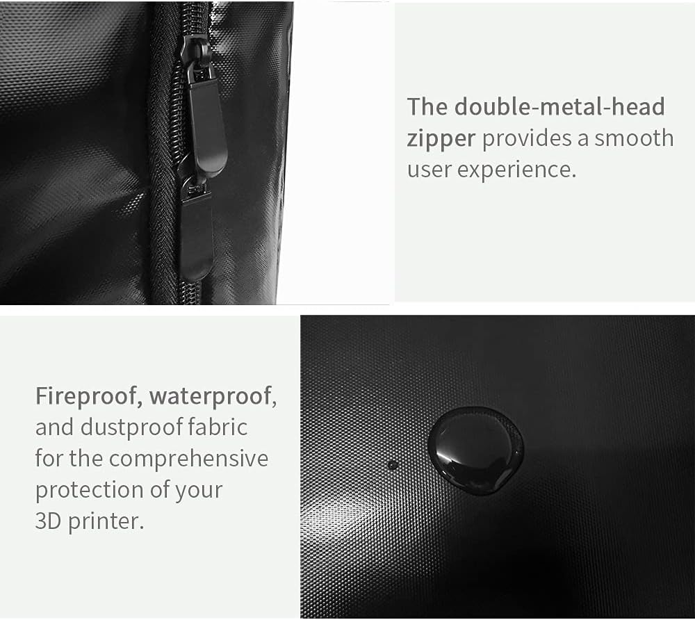 3D Printer Enclosure Constant Temperature Soundproof Dustproof Heating Tent with Light Compatible with Ender 3 v2