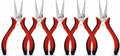 5-Piece Round Nose Pliers Set for Jewelry Making and Wire Wrapping | Smooth Jaw Jewelry Pliers, Mini Needle Nose