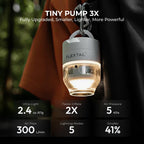 FLEXTAILGEAR Tiny Pump 3X Portable Air Pump for Inflatables