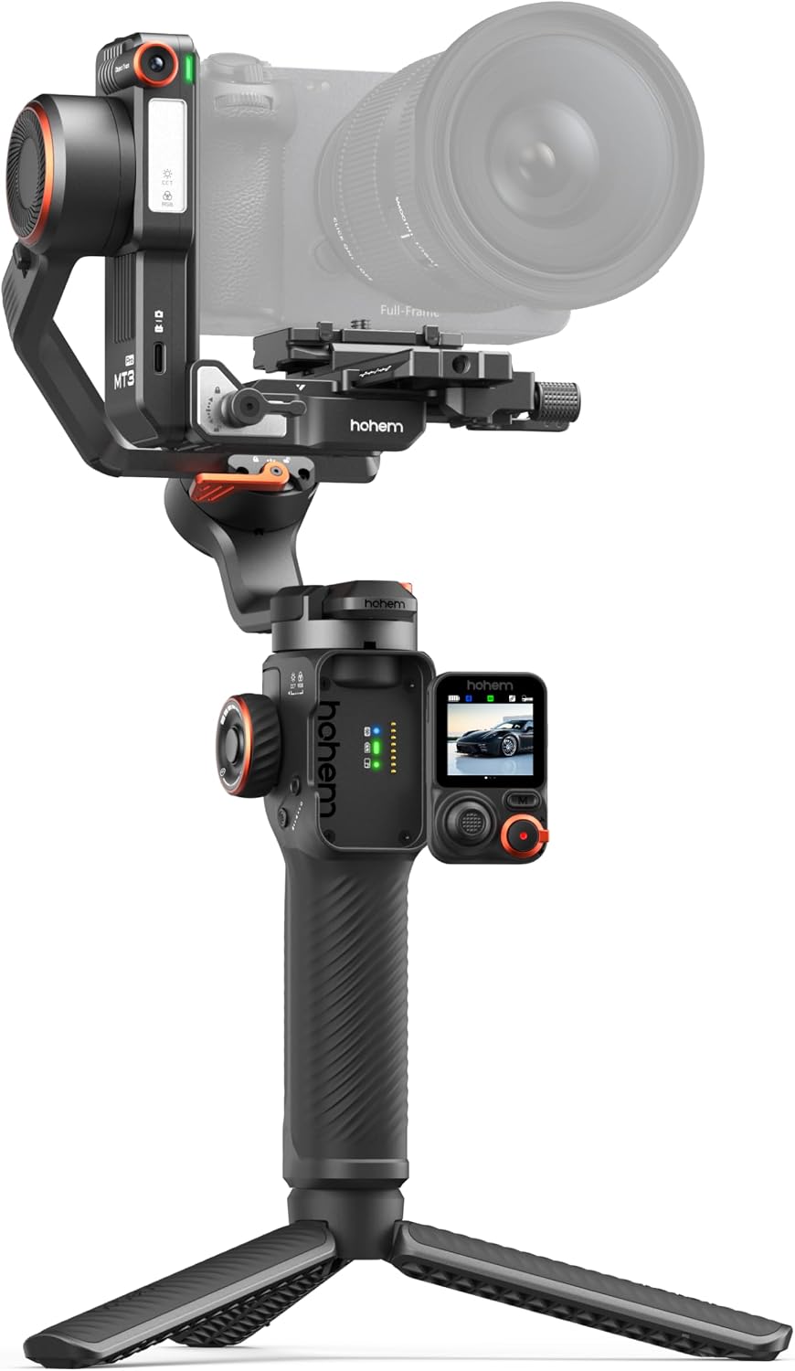 iSteady MT3 Pro 3-Axis Gimbal Stabilizer for Camera, AI Tracker with CCT/RGB Light, for Mirrorless/Pocket/Action