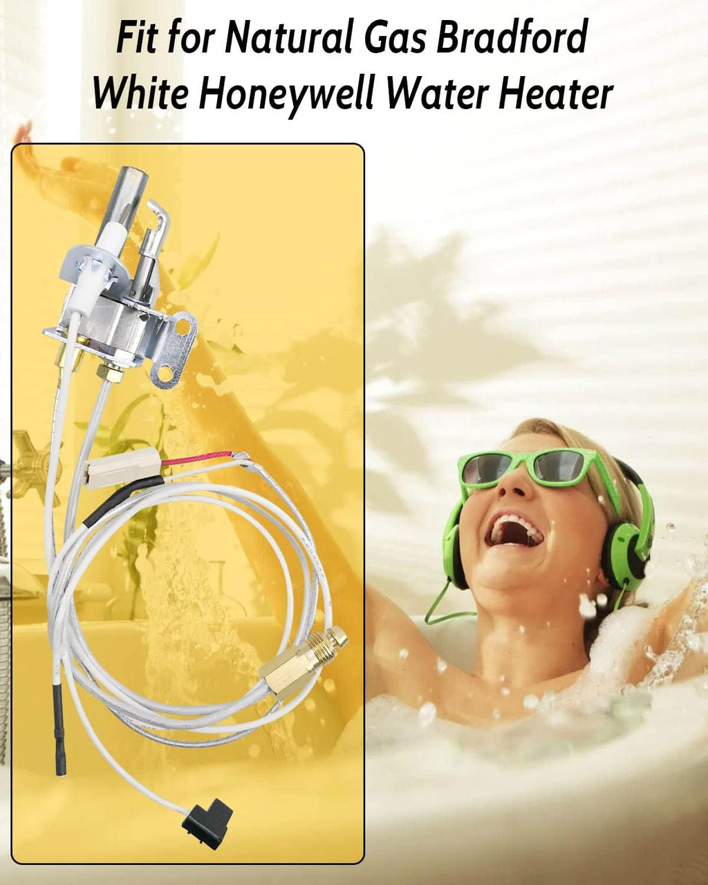 Water Heater Natural Gas Pilot Replace 233-47845-05 415-47845-05