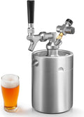 64oz Mini Keg Growler Portable Draft Beer Dispenser System