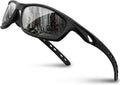 Womens Polarized Sports Sunglasses UV400 for Driving Cycling RB833 | TR90 lightweight frame for driving, fishing