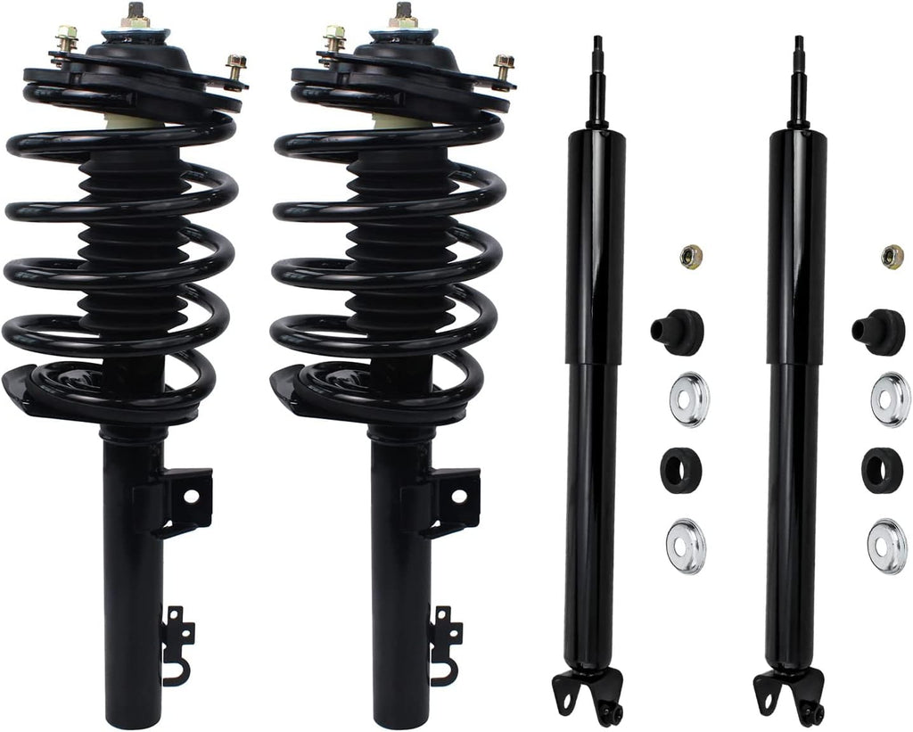 Detroit Axle - 4pc Struts Shocks for 1996-2005 Ford Taurus Mercury Sable