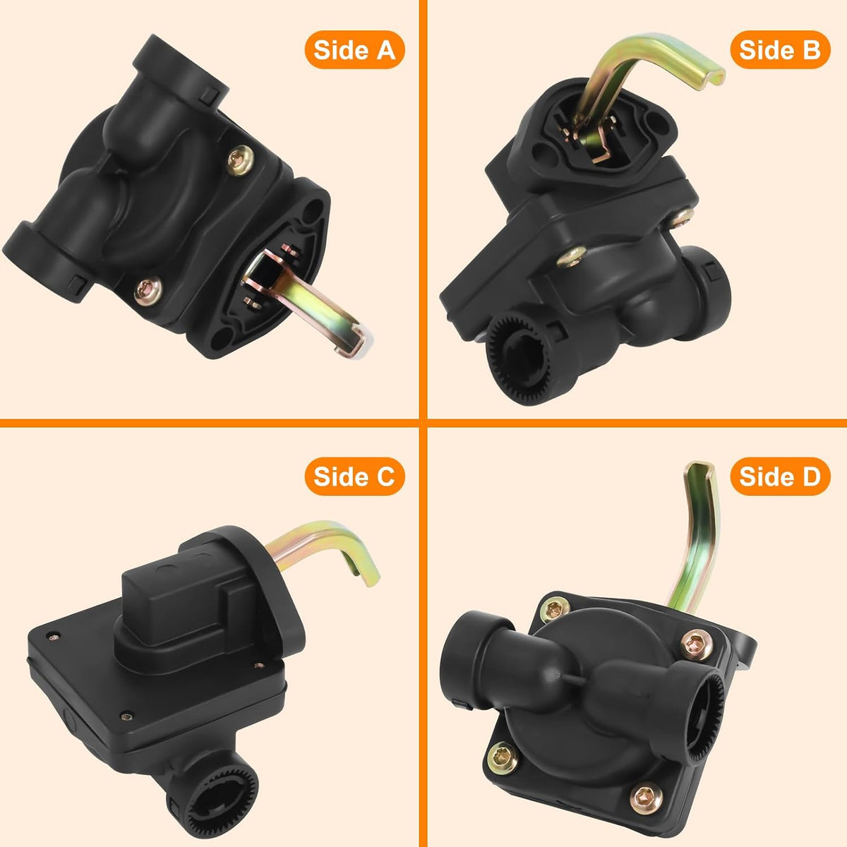 Fuel Pump Kit Compatible with John Deere L110 LT155 LT160 LT150 AM133627