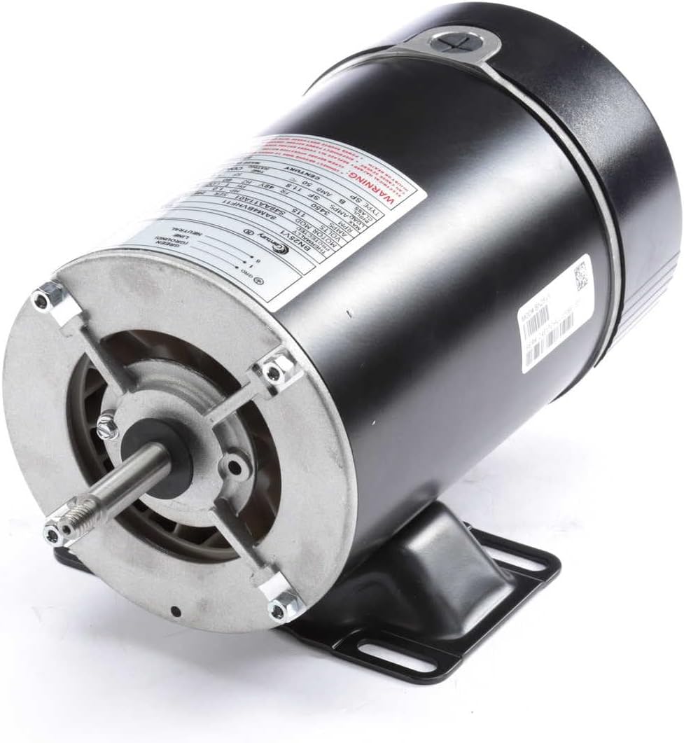 A.O. Smith BN25V1 1 HP, 3450 RPM, 1 Speed, 115 Volts, 12 Amps, 1 Service Factor, 48Y Frame, PSC, ODP Enclosure, Rigid Base Pool Motor