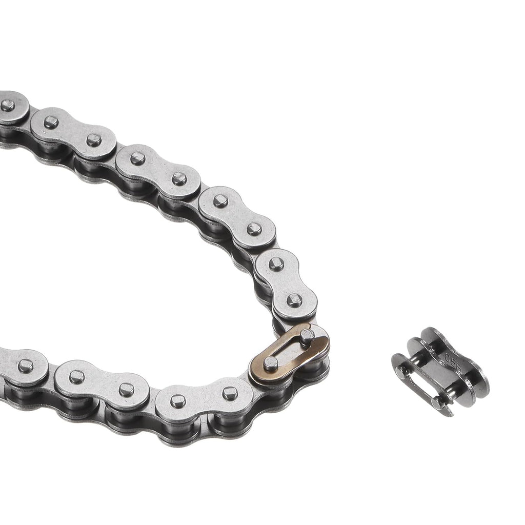 uxcell 05B Metric Standard Roller Chain, 5 Feet Carbon Steel Chains 8mm