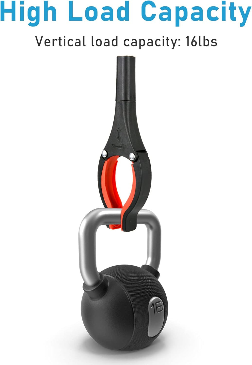 2025 Upgrade Grabber Reacher Tool, 360° Rotating Head, Wide Jaw, 32" Foldable, Lightweight Trash Claw Grabbers for