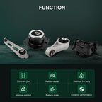 SCITOO Torque Strut Mount Set for Chrysler for PT Cruiser 2.4L 2001-2009